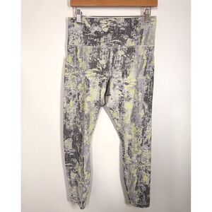 Lululemon Wunder Train High Rise 25" Print Leggings Pants Women Size 12 Pockets